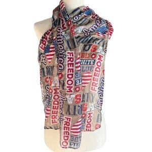 Patriotic Fashion Scarf